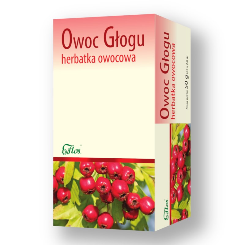 Flos Owoc Głogu 25X2G