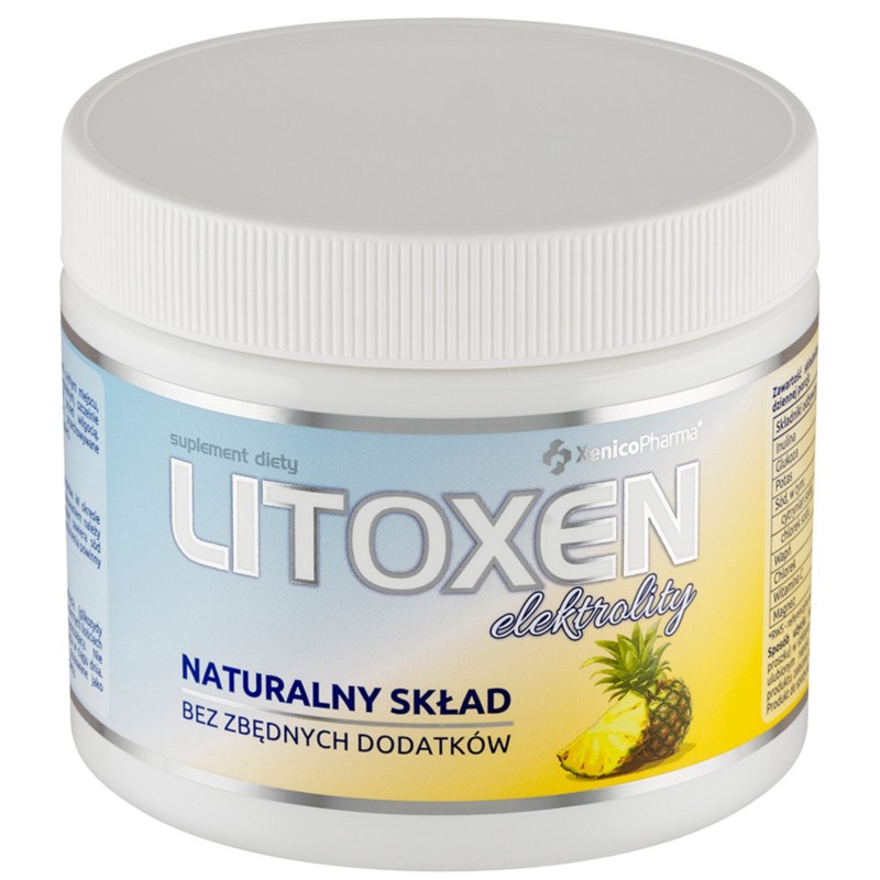 Litoxen elektrolity (ANANAS) 30 porcji 235,5 g