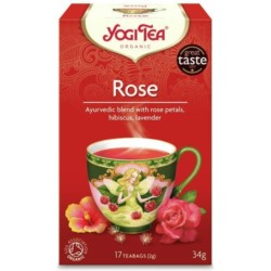 Yogi Tea Herbata Rose Bio 17X2 G Różana Yogi Tea Herbata Rose Bio 17X2 G Różana