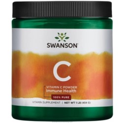 Swanson Witamina C 100% Czystości 454 G