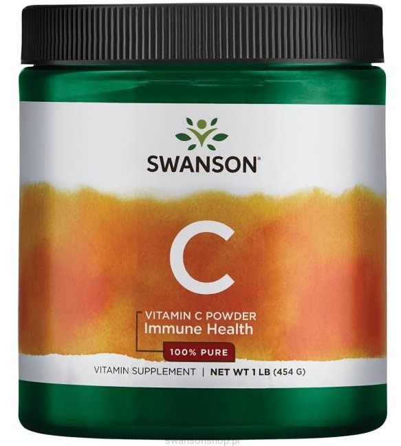 Swanson Witamina C 100% Czystości 454 G