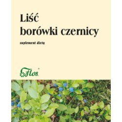 Flos Borówka Czernica Liść 50G