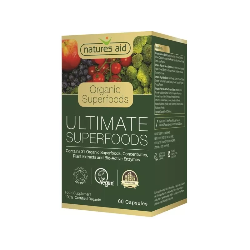 NATURES AID ULTIMATE SUPERFOOD 60KAP NATURES AID ULTIMATE SUPERFOOD 60KAP