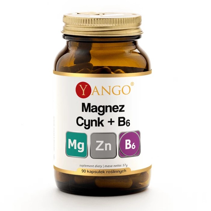 Yango Magnez Cynk B6 635 mg 90 k.