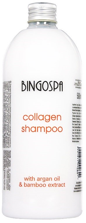 Bingospa Szampon Kolagenowy Argan I Bambus 500 Ml Bingospa Szampon Kolagenowy Argan I Bambus 500 Ml