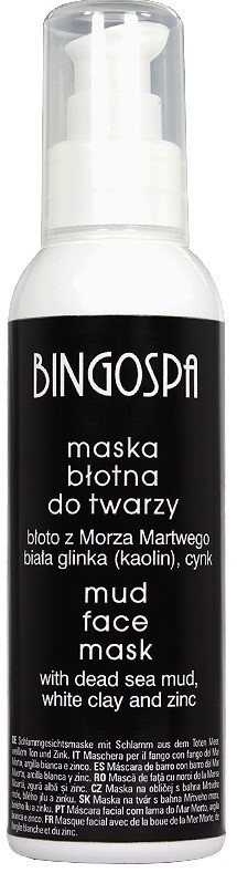 Bingospa Maska Błotna Do Twarzy 150 G