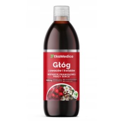 Ekamedica Głóg 0,5 L Sok 100%