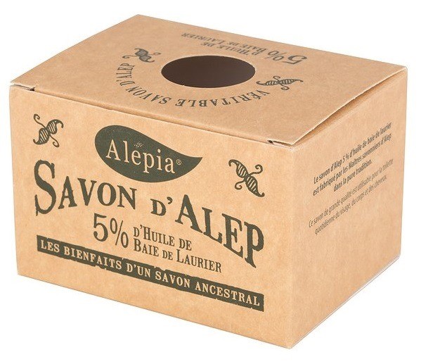 Alepia Mydło 5% Laurowe 190G Działa Antyseptycznie