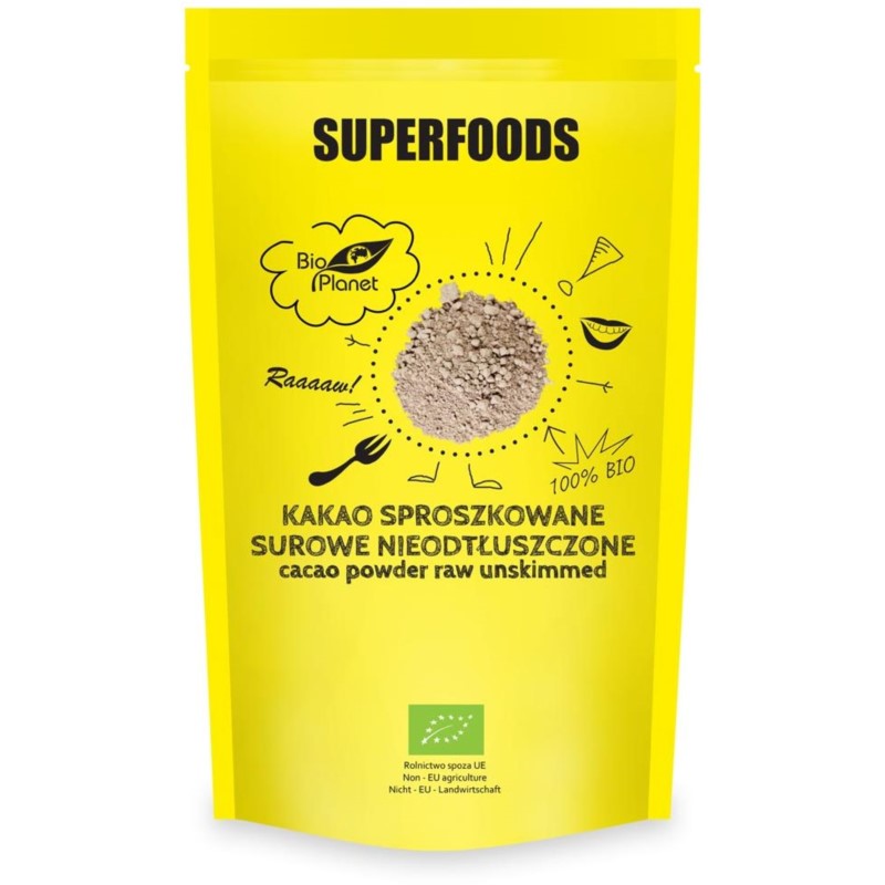 SUPERFOODS Kakao w proszku BIO 150g BIO PLANET