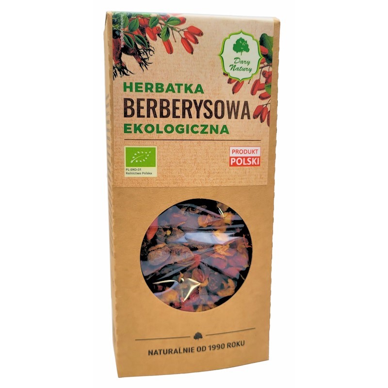 Dary Natury Herbata Berberysowa Eko 100G Dary Natury Herbata Berberysowa Eko 100G