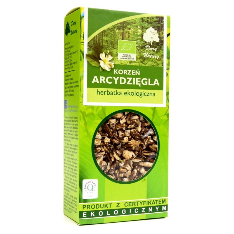 Dary Natury Arcydzięgiel Korzeń Eko 100G Dary Natury Arcydzięgiel Korzeń Eko 100G