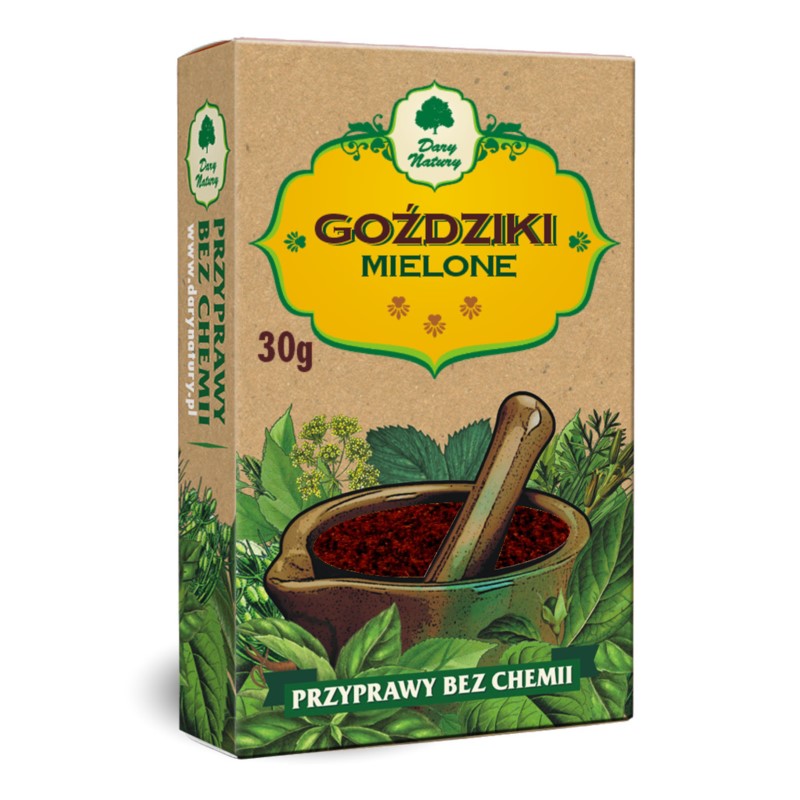 Dary Natury Goździki mielone 30G (kartonik)