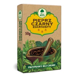 Dary Natury Pieprz Czarny Ziarnisty 50G Dary Natury Pieprz Czarny Ziarnisty 50G