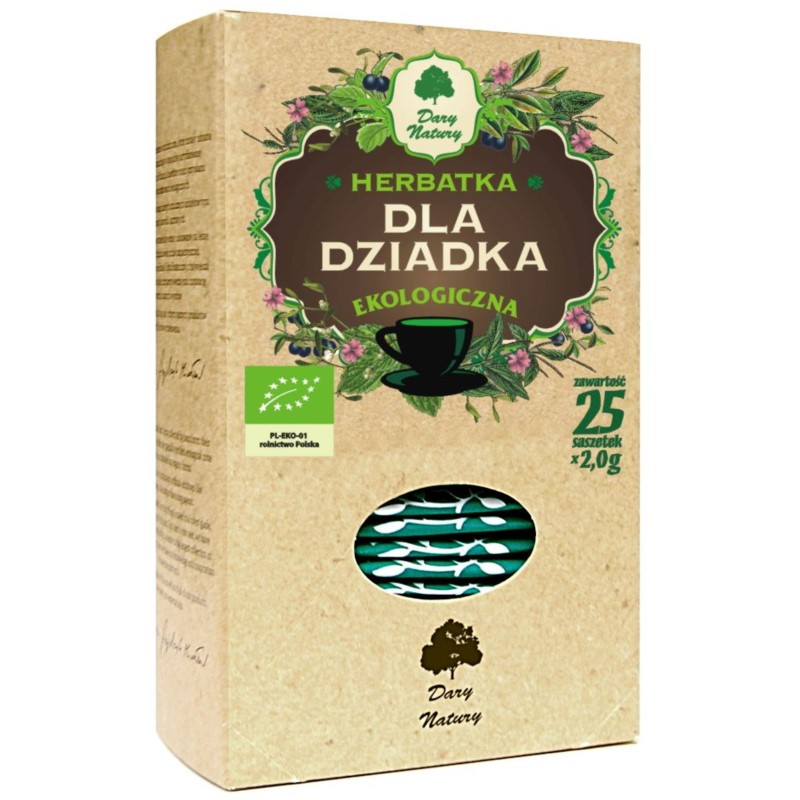 Dary Natury Herbata Dla Dziadka Eko 25X2G
