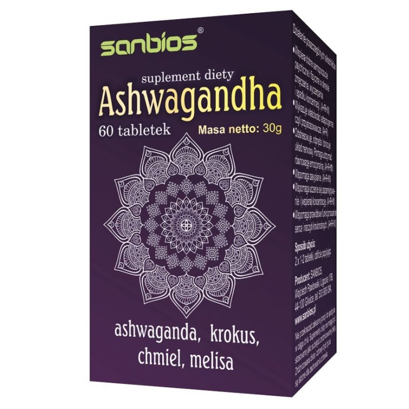 Sanbios Ashwagandha 60 k