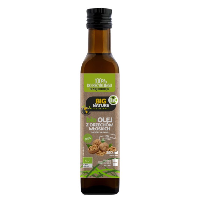 Big Nature Olej z orzechów włoskich 250 ml bio