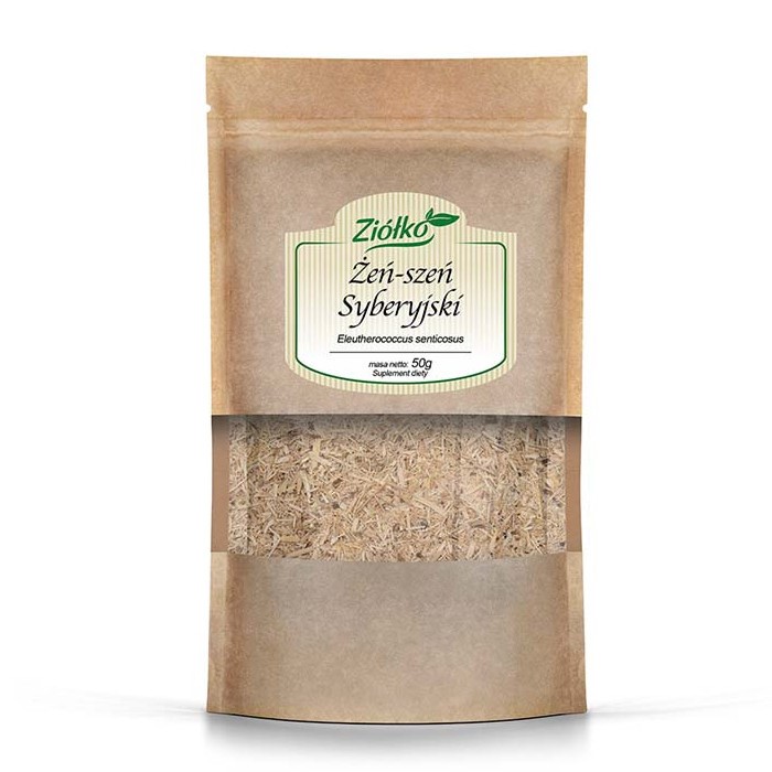 Ziółko Żeń-szeń Syberyjski korzeń 50 g
