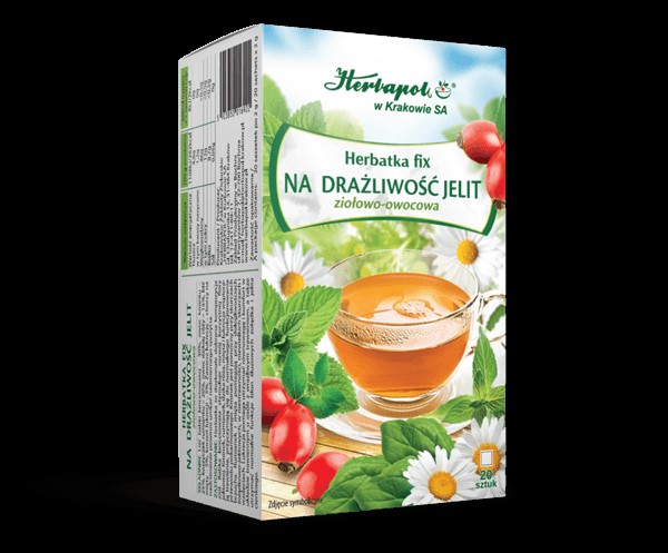 Herbapol Herbatka Fix Na Drażliwość Jelit 20 sasz Herbapol Herbatka Fix Na Drażliwość Jelit 20 sasz