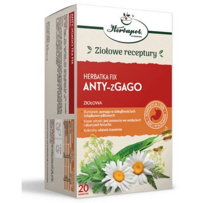 Herbapol Herbatka Fix Anty - zGago 20 sasz. Herbapol Herbatka Fix Anty - zGago 20 sasz.