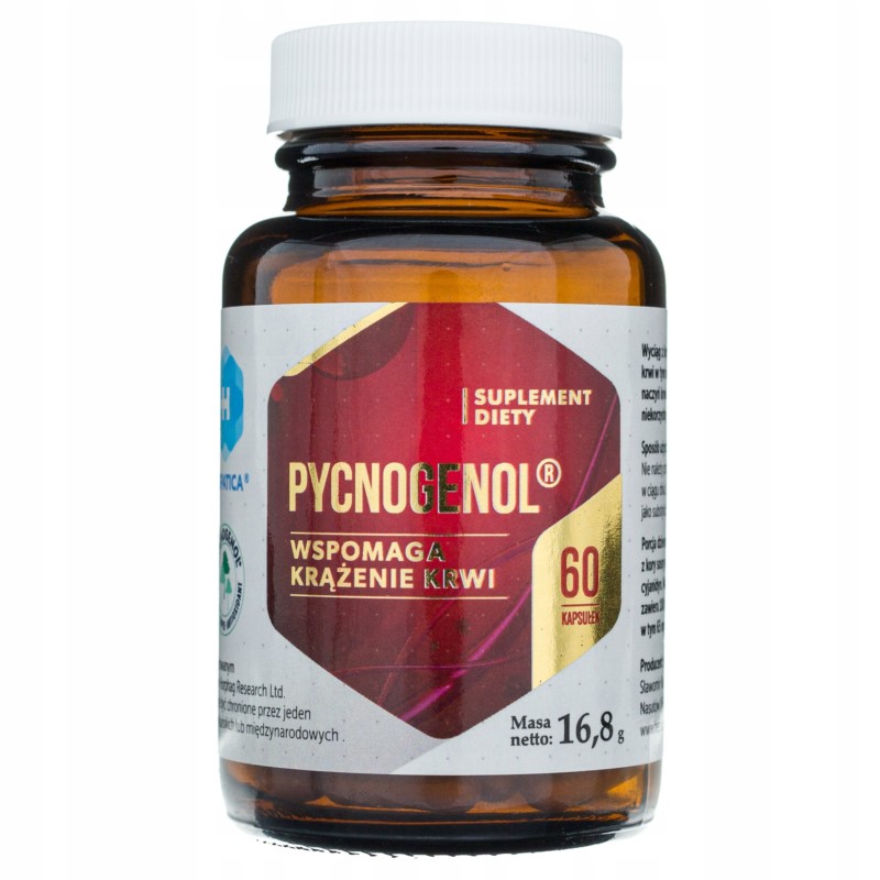 Hepatica Pycnogenol 60 k wyciąg z kory sosny
