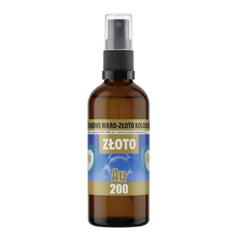 Pro Aktiv Nano Złoto Koloidalne w sprayu 20 ppm