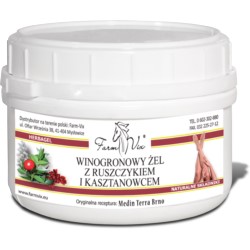 Farm-vix Żel Winogronowy z Ruszczykiem i kasz350g