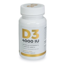 Visanto Witamina D3 Z Lanoliny 4000Iu 60 Kaps Visanto Witamina D3 Z Lanoliny 4000Iu 60 Kaps