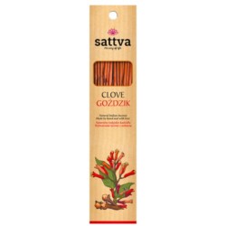 Sattva Naturalne Kadzidła Clove Goździk 30G