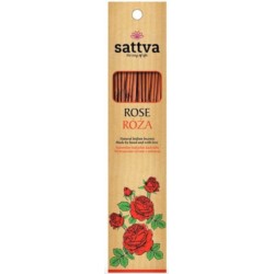 Sattva Naturalne Kadzidła Róża Incense 30G Sattva Naturalne Kadzidła Róża Incense 30G