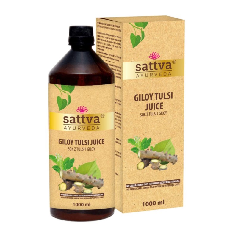 Sattva Sok z Tulsi i Giloy 1000 ml