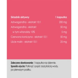 Panaseus Ashwagandha Dla Kobiet 50 k