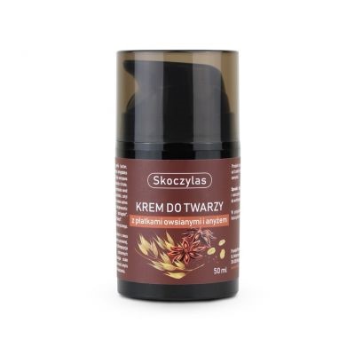 Skoczylas Krem do Twarzy z płatkami owsianymi