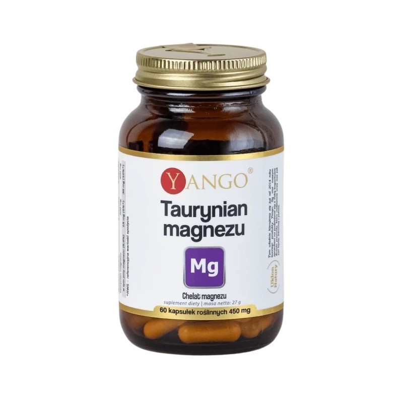 Yango Taurynian Magnezu 450 mg 60 kap.