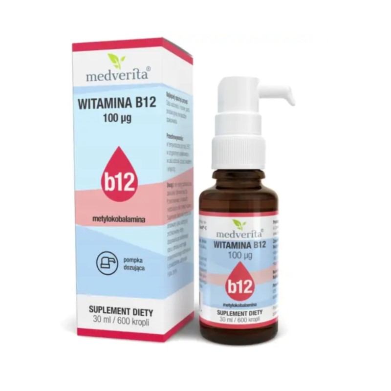 Medverita Witamina B 12 100 uq metylokobalamina Medverita Witamina B 12 100 uq metylokobalamina