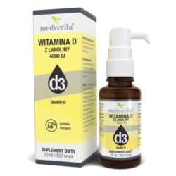 Medverita Witamina D z lanoliny 4000 IU 30 ml