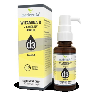 Medverita Witamina D z lanoliny 4000 IU 30 ml