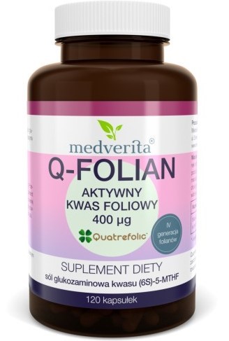 Medverita Q Folian witamina B9 120 K