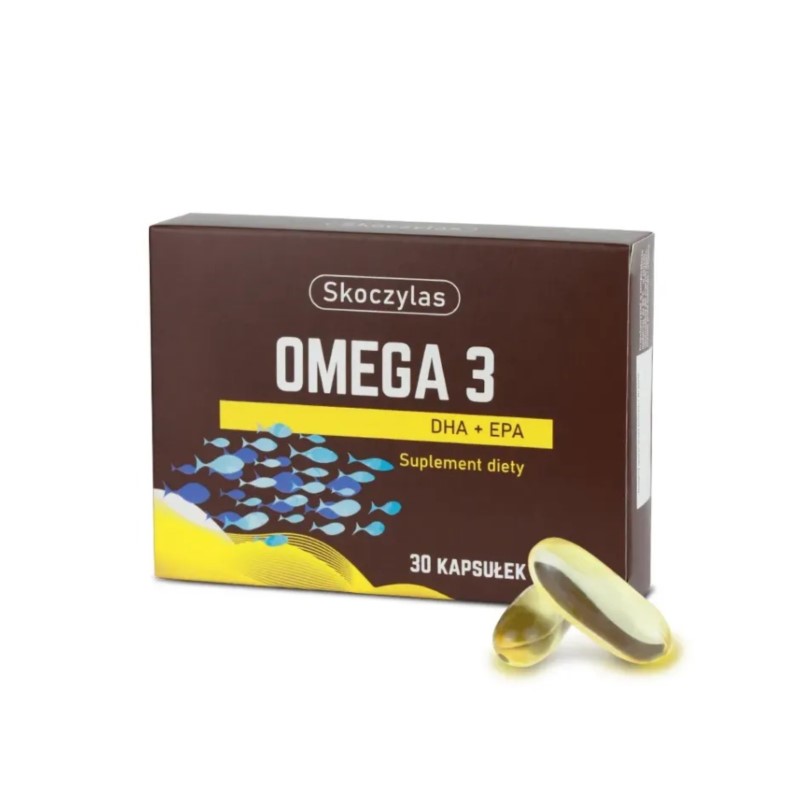 Skoczylas Omega 3  D2+K2 MK7 30 kapsułek