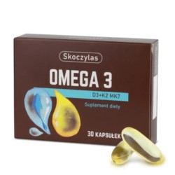 Skoczylas Omega 3  D2+K2 MK7 30 kapsułek