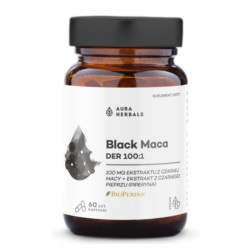 Aura Herbals Black Maca DER 100:1 60 szt