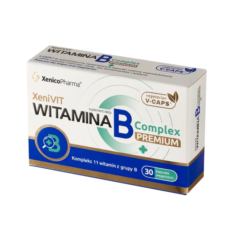 Witamina B Complex Premium 90 kaps. Vcaps®