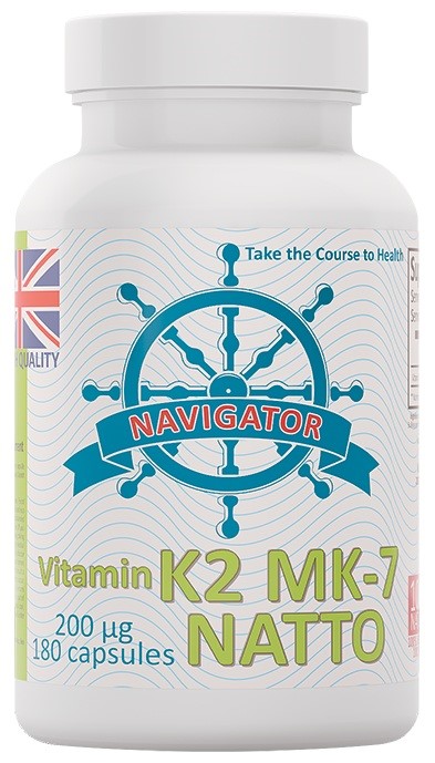 Navigator Witamina K2 MK-7 Natto 200 ug 180 k
