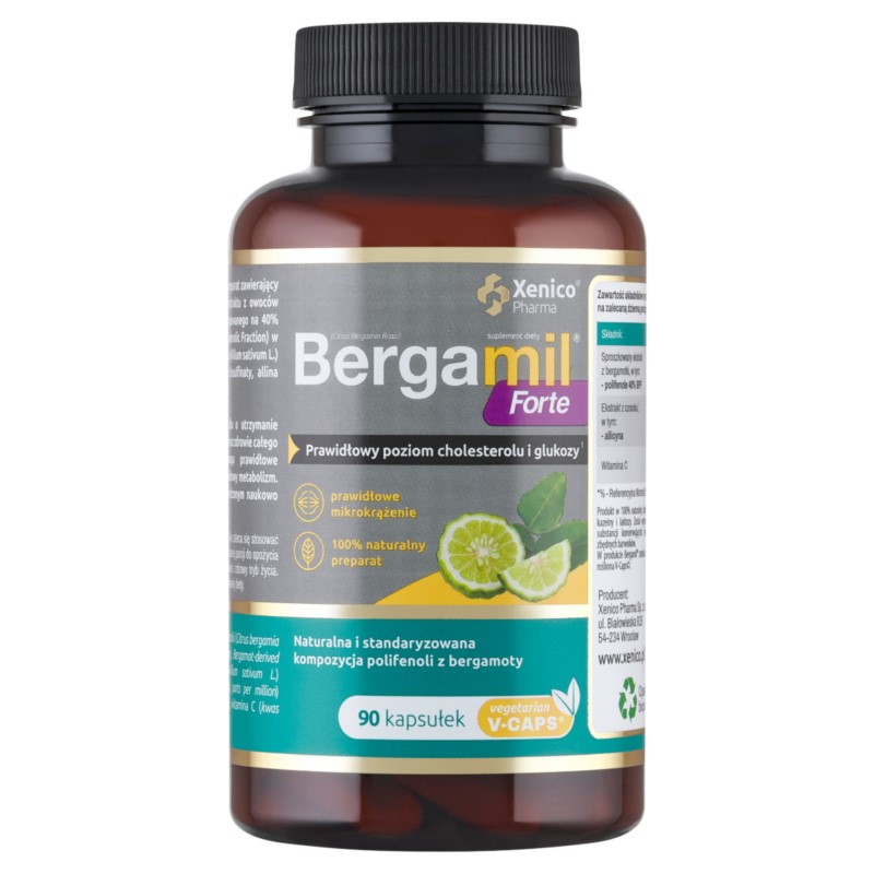 Bergamil Forte, 90 kaps. Vcaps®