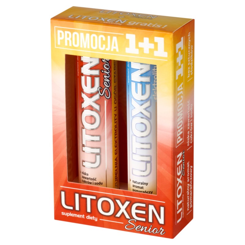 Litoxen Zestaw elektrolity 1+1 (2X20 tabl.mus.)