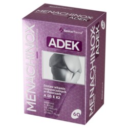 Menachinox ADEK, 60 kaps. softgel