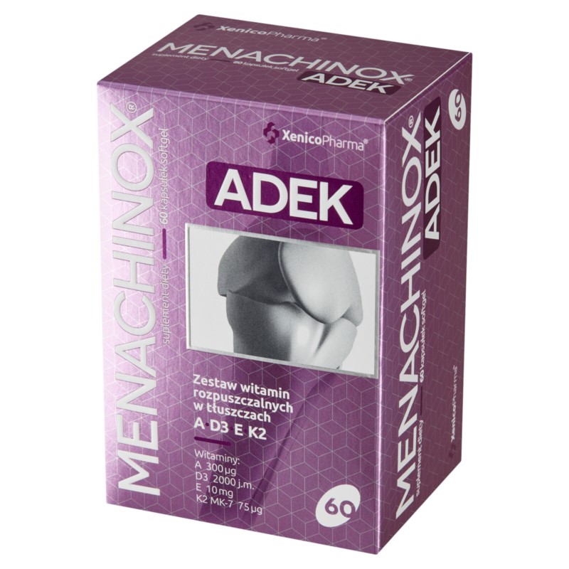 Menachinox ADEK, 60 kaps. softgel