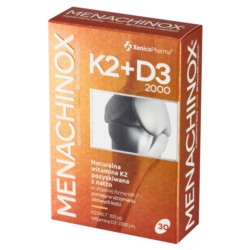 Menachinox K2+D3 2000, 30 Kaps. softgel