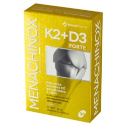 Menachinox K2+D3 FORTE 30 kaps. softgel