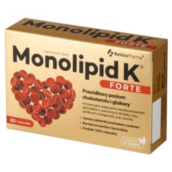 Monolipid K Forte, 30 kaps. Vcaps®