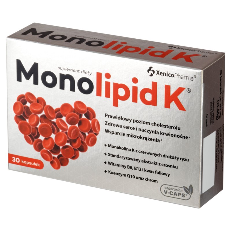 Monolipid K, 30 kaps. Vcaps®